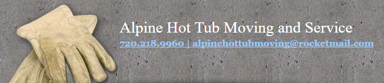 Alpine Hot Tub Moving & Service Logo