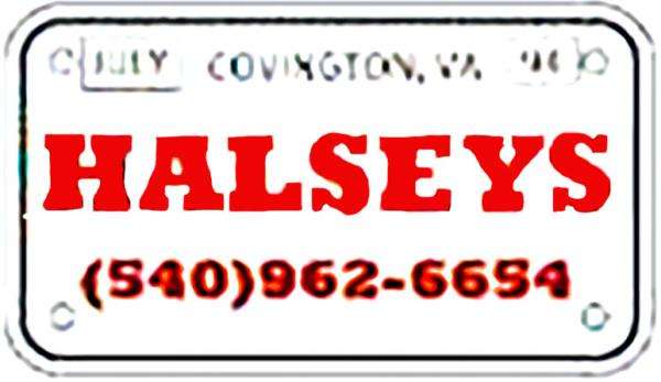 Halsey's Repair Shop Logo