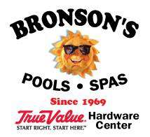 Bronson Pools Spas & Hardware Logo