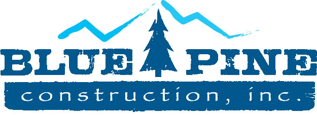 Blue Pine Construction Logo
