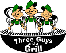 Three Guys and a Grill at Marsh Lodge Logo