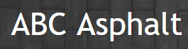 ABC Asphalt Logo