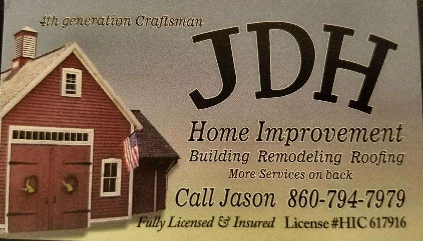 JDH Home Improvement & Remodeling Logo