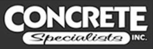 Concrete Specialists Inc. Logo