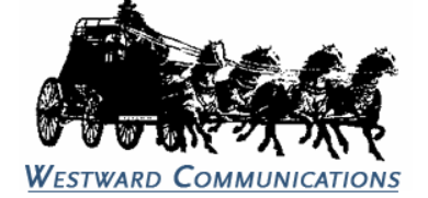 A Westward Communications Company Logo