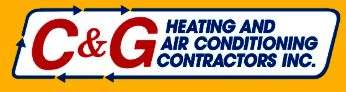 C & G Heating & Air Conditioning Logo