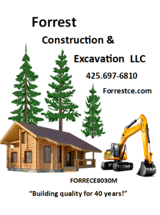 Forrest Construction and Excavation LLC Logo