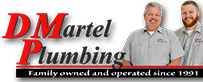 Plumbing Service and Repair by D. Martel Logo