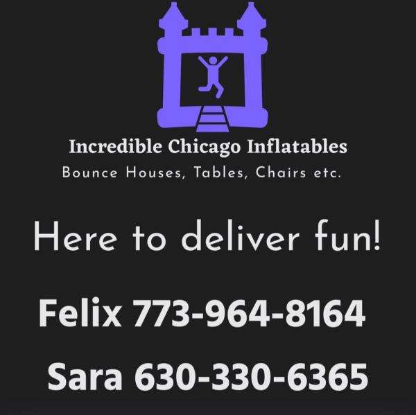 Incredible Chicago Inflatables Logo