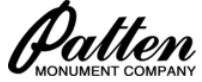 Patten Monument Company Logo