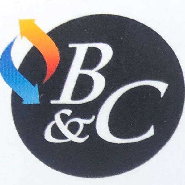 B & C Heating/Air & Electrical Logo