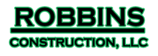Robbins Construction, LLC Logo