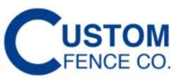 Custom Fence Company Logo