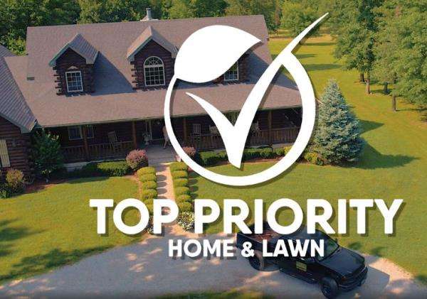 Top Priority Home and Lawn Logo