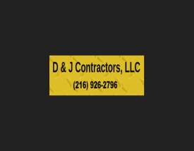 D & J Contractors Logo