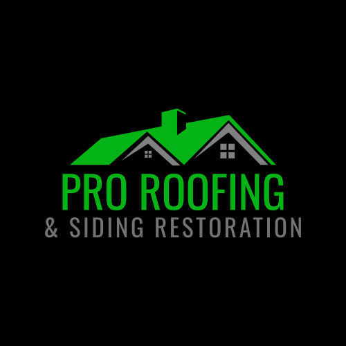 Pro Roofing and Siding Restoration LLC. Logo