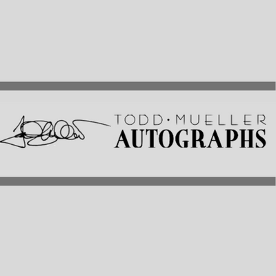 Todd Mueller Autographs Logo