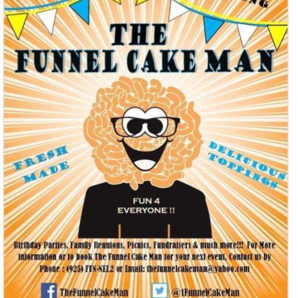 The Funnel Cake Man, LLC  Logo