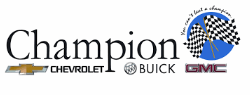 Champion Chevrolet-Buick-GMC Logo