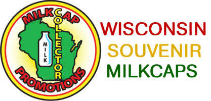 Wisconsin Souvenir Milkcaps Logo