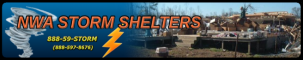 NWA Storm Shelters Logo