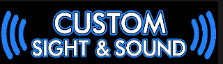 Custom Sight & Sound Logo
