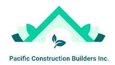 Pacific Construction Builders Inc. Logo