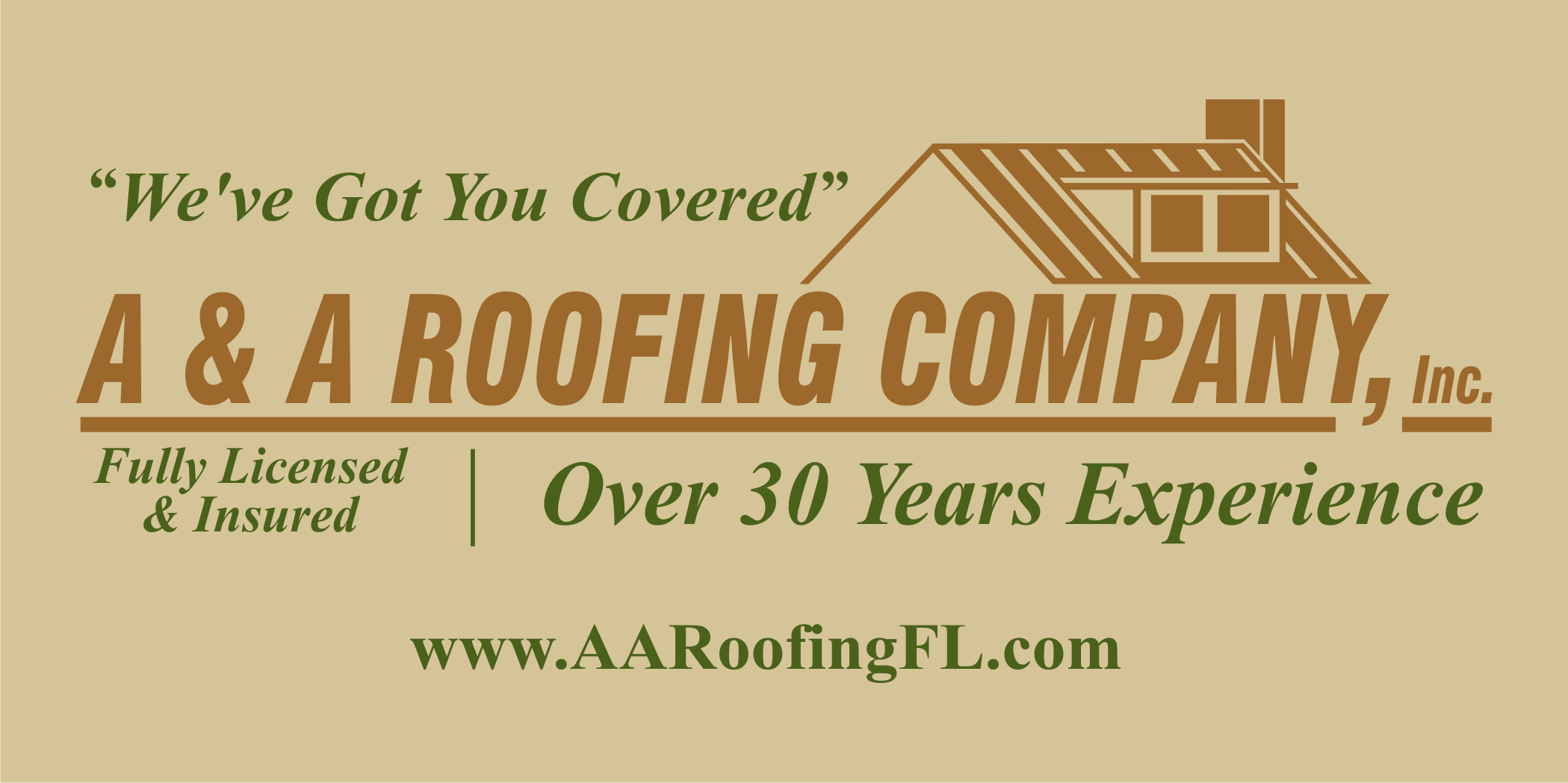 A & A Roofing Company, Inc. Logo