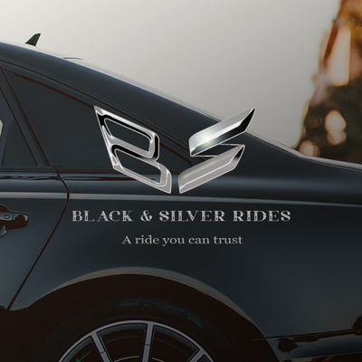 Black and Silver Rides LLC Logo