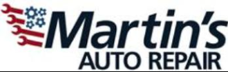 Martin's Auto Repair Logo