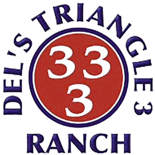 Del's Triangle 3 Ranch LLC Logo