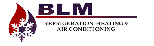BLM Refrigeration Heating & Air Conditioning Logo