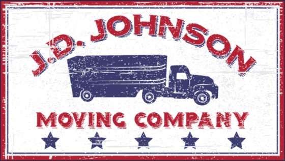 JD Johnson Moving Company Logo