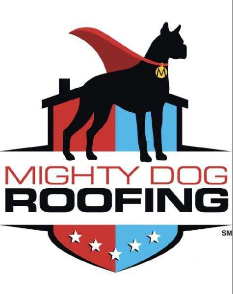 Mighty Dog Roofing 161 Logo