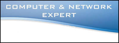 Computer & Network Expert Logo