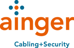 Ainger Cabling + Security Logo