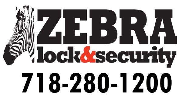 Zebra Lock and Security Logo