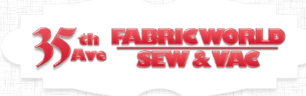 35th Ave Fabric World Sew & Vac Logo