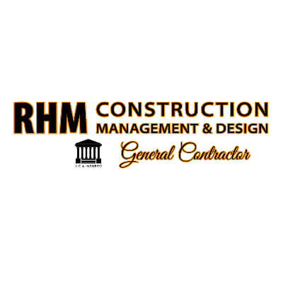 RHM Construction Management & Design Logo