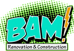 Bam! Renovation and Construction Logo