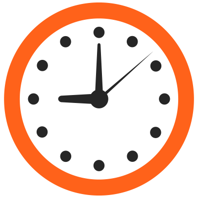 On the Clock.com Logo