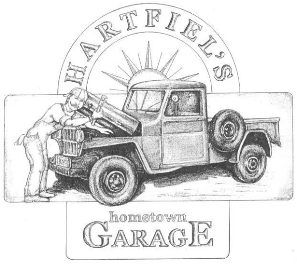 Hartfiel's Hometown Garage Inc Logo