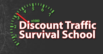 Discount Traffic Survival School Logo