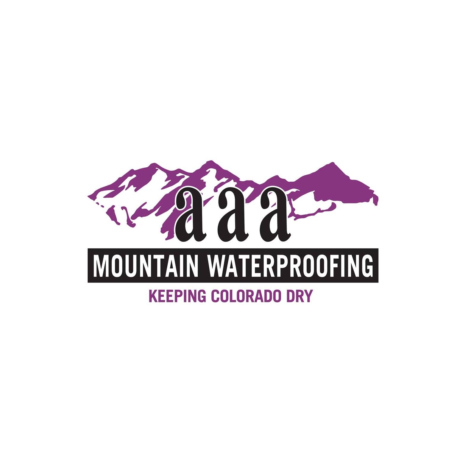 AAA Mountain Waterproofing LLC. Logo