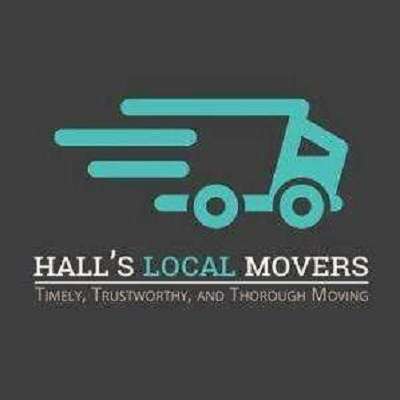 Hall's Local Movers Logo