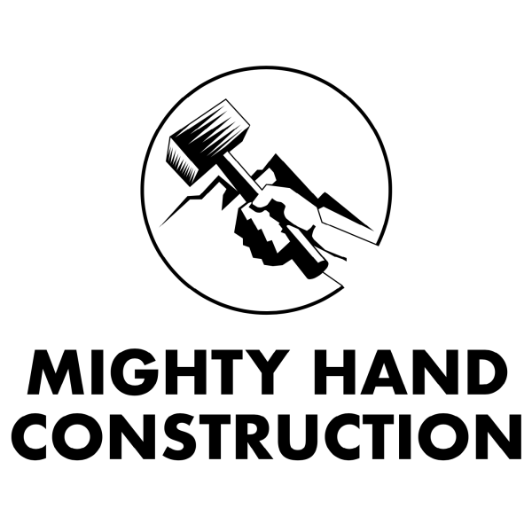 Mighty Hand Construction Logo