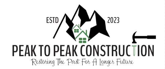 Peak to Peak Construction LLC Logo