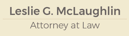 Leslie G. McLaughlin Attorney at Law Logo