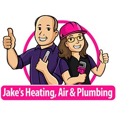 Jake's Heating, Air & Plumbing Logo