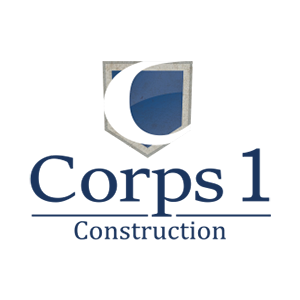 Corps 1 Construction Logo
